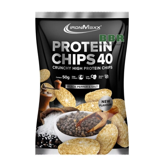 Protein Chips 40 50g, IronMax фото