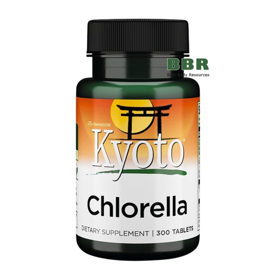 Kyoto Chlorella 300 Tabs, Swanson фото