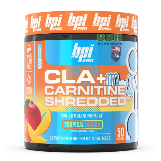 CLA + Carnitine Shredded 50 Servings, BPI Sports фото