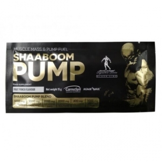 SHAABOOM Pump 2 Servings 17.5g, Kevin Levrone (Citrus Peach) фото