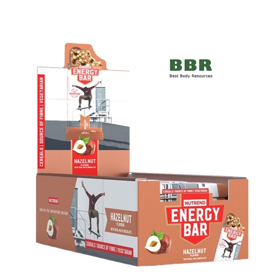Energy Bar 60g, NUTREND фото