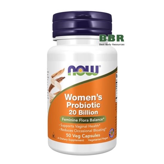 Womens Probiotic 20 Billion 50 Veg Caps, NOW Foods фото