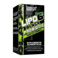Lipo 6 Black Probiotic 30 Caps, Nutrex
