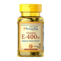 Vitamin E-180mg 400iu 50 Softgels, Puritans Pride