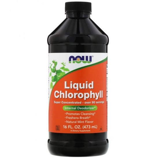 Liquid Chlorophyll 473ml, NOW Foods фото