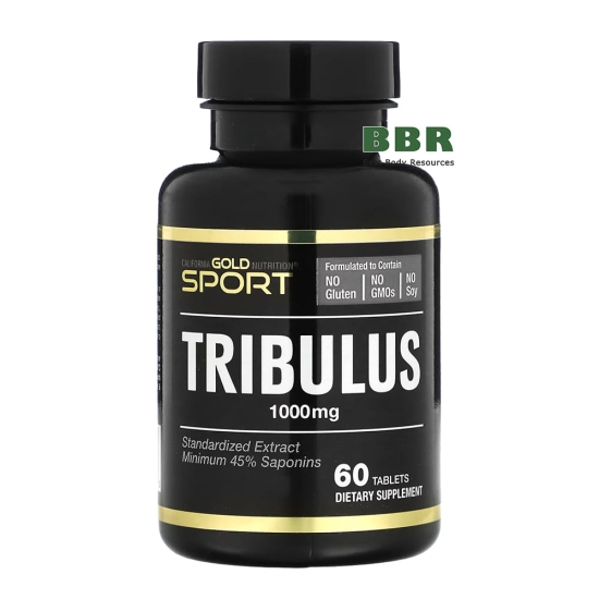 Tribulus 1000mg 60 Tabs, California GOLD Nutrition фото
