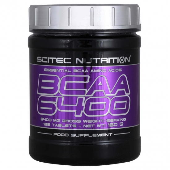 BCAA 6400 125tab, Scitec Nutrition фото