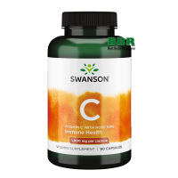 Vitamin C 1000mg with Rose Hips 90 Caps, Swanson (Caps)