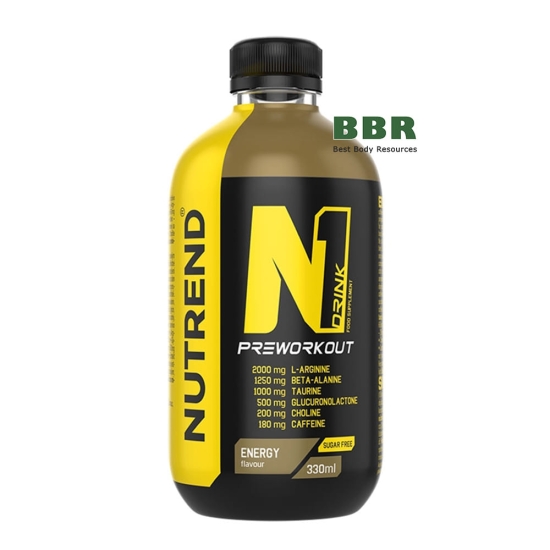 N1 Drink Pre-Workout 330ml, Nutrend фото