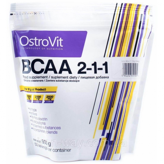 BCAA 2:1:1 500g, OstroVit фото