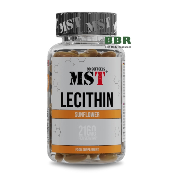 Lecithin Sunflower 90 Softgels, MST фото