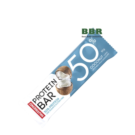 Protein 50% Bar 50g, Nutrend фото