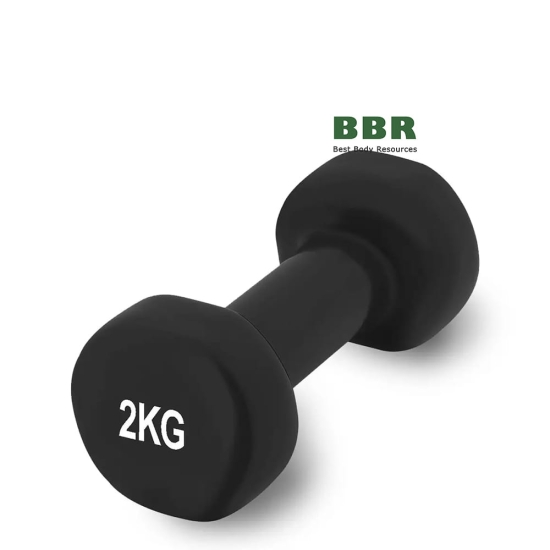 Гантель виниловая 4125 2кг, Power Play фото