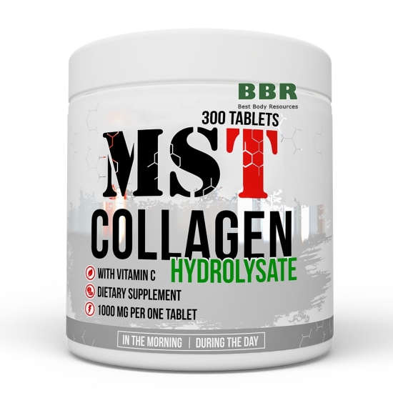 Collagen Hydrolysate 300 Tabs, MST фото