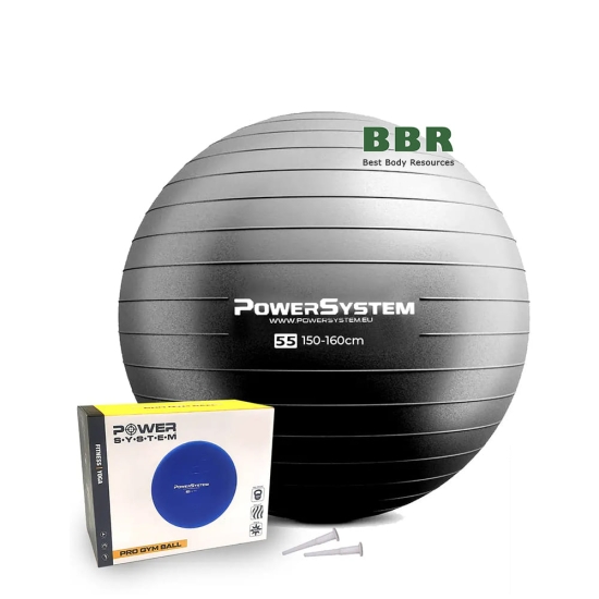 Мяч для фитнеса Pro Gym Ball 55см, Power System фото