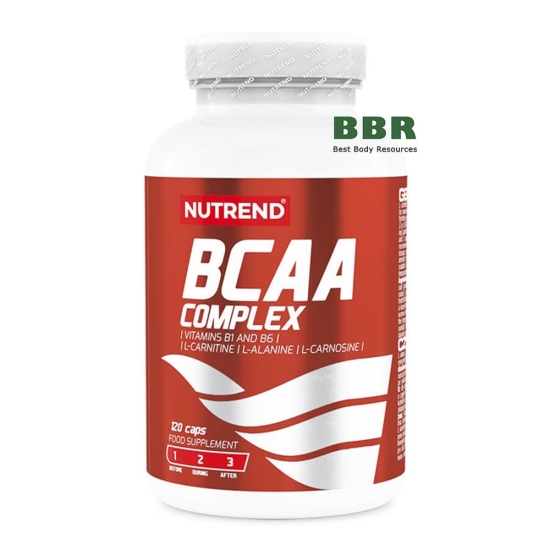 BCAA Complex 120 Caps, NUTREND фото
