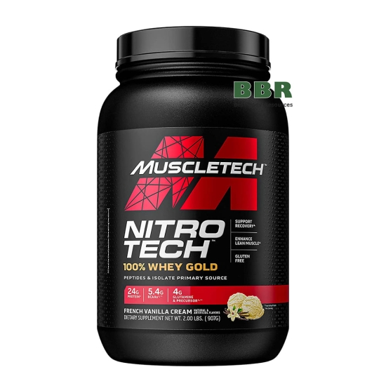 Nitro Tech Whey Gold 907g, MuscleTech картинка Nitro Tech Whey Gold 907g, MuscleTech фото