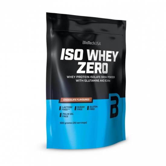 Iso Whey Zero Lactose Free 500g bag, BioTech фото