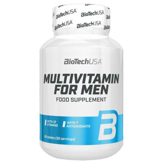 Multivitamin for Men 60 Tabs, BioTechUSA фото