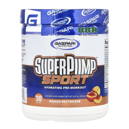SuperPump Sport 240g, Gaspari Nutrition фото