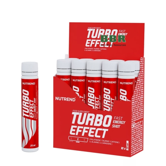 Turbo Effect Fast Energy Shot 25ml, Nutrend фото