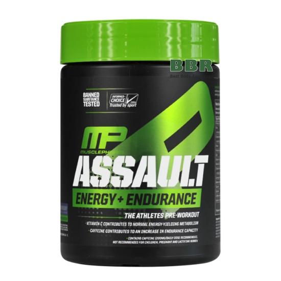 Assault Energy + Endurance 30 Servings, MusclePharm картинка Assault Energy + Endurance 30 Servings, MusclePharm фото