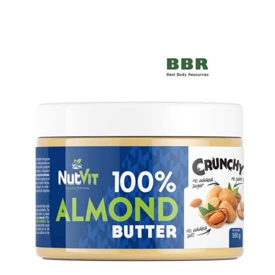 NutVit 100% Almond Butter 500g, OstroVit фото