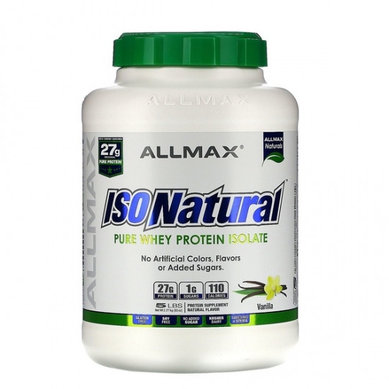 IsoNatural 2270g, ALLMAX Nutrition (Vanilla) фото