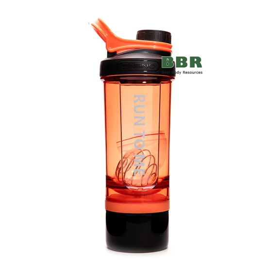 Шейкер спортивный с контейнером KXN-1199 600ml, Casno фото