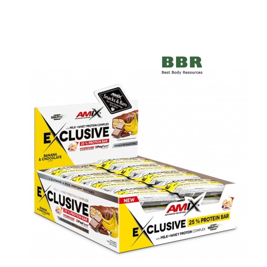 Exclusive Protein Bar 40g, Amix фото