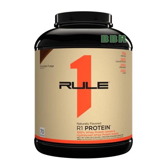 R1 Protein Naturally Flavored 2.27kg, Rule One фото