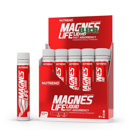 Magnes Life Liquid Shot 25ml, NUTREND фото