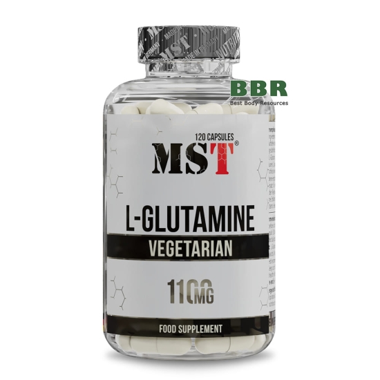 L-Glutamine 1100 120 Caps, MST фото