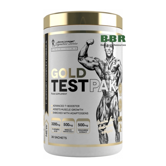 Gold TEST Pak 30 Sachets, Kevin Levrone фото