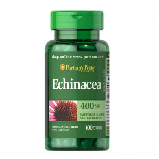 Echinacea 400mg 100 Caps, Puritans Pride (Caps) картинка Echinacea 400mg 100 Caps, Puritans Pride (Caps) фото