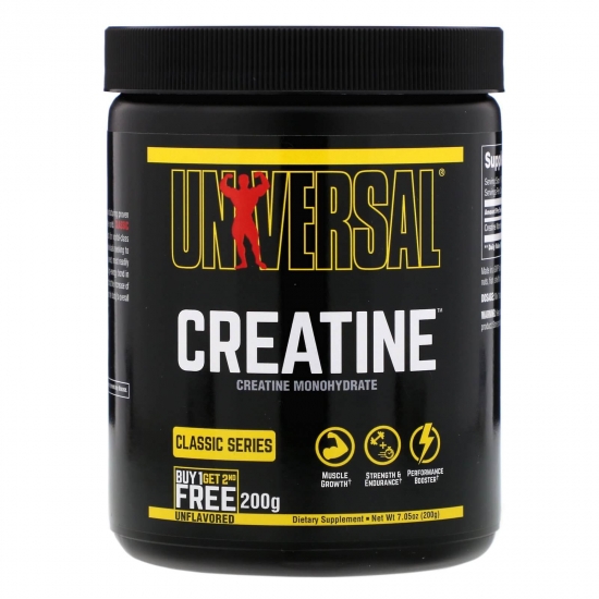 Creatine Powder 200g, Universal Nutrition картинка Creatine Powder 200g, Universal Nutrition фото