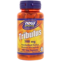 Tribulus 500mg 100 Caps, NOW Foods