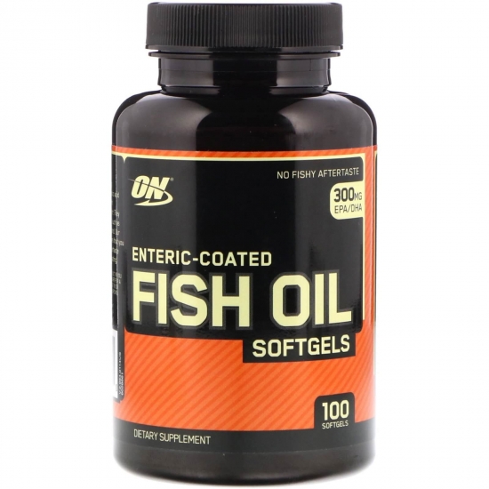 Fish Oil 100 Softgels, Optimum Nutrition картинка Fish Oil 100 Softgels, Optimum Nutrition фото