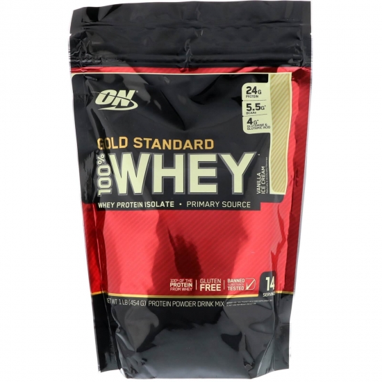 100% Whey Gold Standard 450g, Optimum Nutrition фото