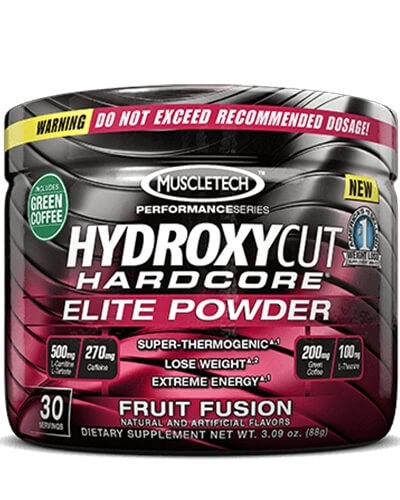 Hydroxycut Hardcore Elite Powder 30 Servings, MuscleTech фото