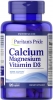 Calcium Magnesium + Vitamin D3 100 Caps, Puritans Pride