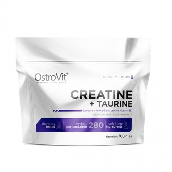 Creatine + Taurine Bag 500g, OstroVit фото