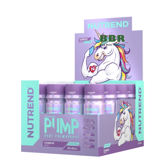 PUMP Preworkout Shot 60ml, Nutrend фото