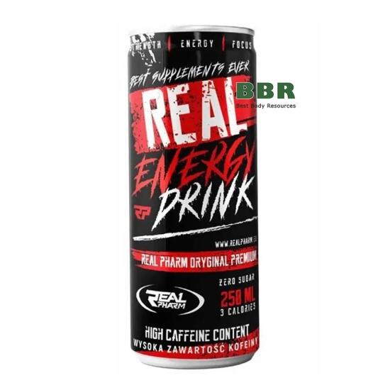 Real Energy Drink 250ml, Real Pharm фото
