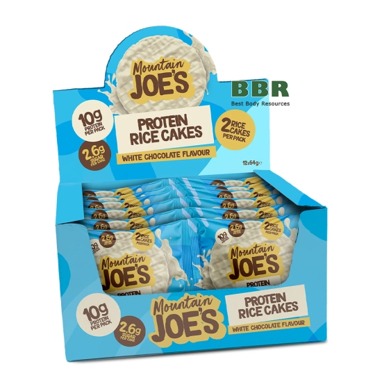 Protein Rice Cakes 2x32g, Mountain Joe`s фото