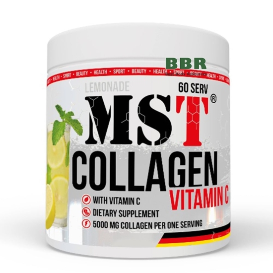 Collagen with Vitamin C 390g, MST фото