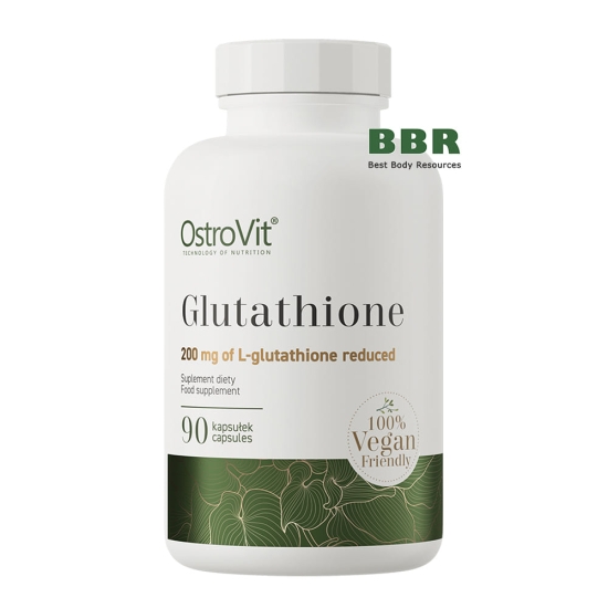 Glutathione 200mg 90 Caps, OstroVit картинка Glutathione 200mg 90 Caps, OstroVit фото