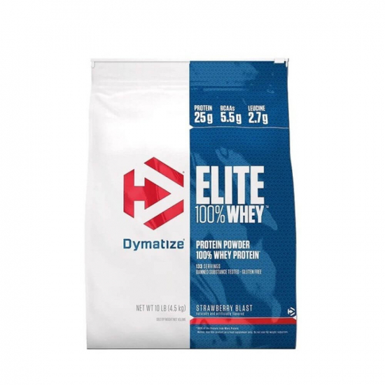 100% Elite Whey Protein 4500g, Dymatize Nutrition картинка 100% Elite Whey Protein 4500g, Dymatize Nutrition фото
