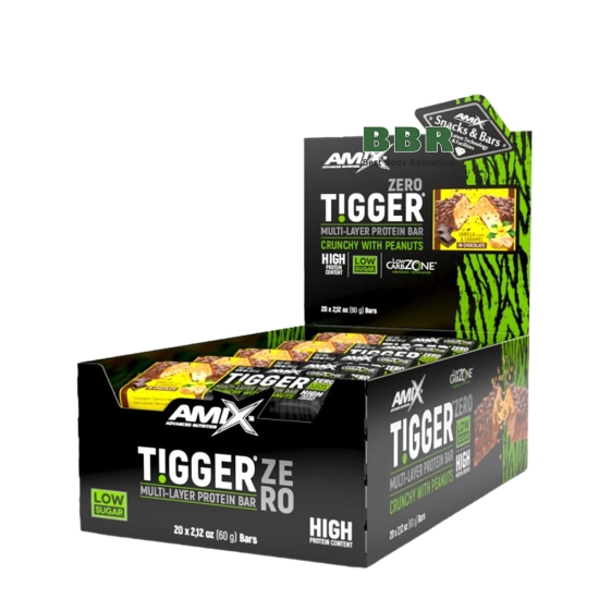 TriggerZero Multi-Layer Protein Bar 60g, Amix фото