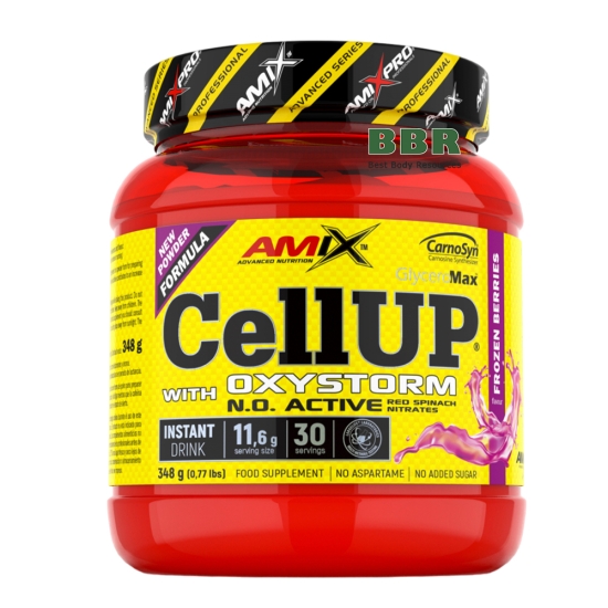 PreWorkout CellUP with Oxystorm 348g, Amix картинка PreWorkout CellUP with Oxystorm 348g, Amix фото